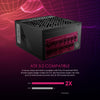 MSI - MPG A1000G PCIE 5.0, 80 GOLD Full Modular Gaming PSU, 12VHPWR Cable, 4080 4090 ATX 3.0 Compatible, 1000W Power Supply