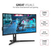 ViewSonic VX3418-2KPC 34 Inch 21:9 UltraWide WQHD 1440p 144Hz 1ms Curved Gaming Monitor with Adaptive-Sync Eye Care HDMI and Display Port