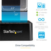 StarTech.com SDOCK2U313R USB 3.1 (10Gbps) Standalone Duplicator Dock for 2.5