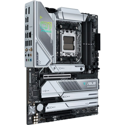 ASUS Prime X670E-PRO WIFI 6E Socket AM5 (LGA 1718) Ryzen 7000 ATX Motherboard (PCIe 5.0, DDR5, 14+2 Teamed Power Stages, 4x M.2 slots, USB 3.2 Gen 2x2 Type-C, USB4 Support, WIFI 6E, and 2.5G Ethernet)