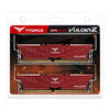 Team T-FORCE VULCAN Z 32GB (2 x 16GB) DDR4 3600 (PC4 28800) Desktop Memory Model TLZRD432G3600HC18JDC01