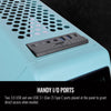 Thermaltake AH T200 CA-1R4-00SBWN-00 Turquoise SPCC Micro ATX Tower Computer Case