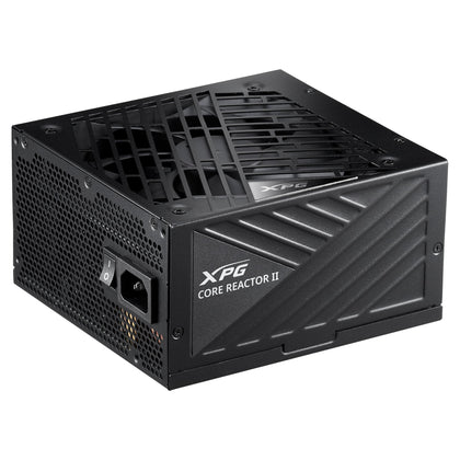 XPG CorereactorII 1000W PCIE 5 & ATX 3.0 Power Supply - Full Modular - 80 Plus and Cybenetics GOLD Certified - 100% Japanese 105°C Capacitors (COREREACTORII1000G-BKCUS)