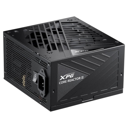 XPG CorereactorII 650W PCIE 5 & ATX 3.0 Power Supply - Full Modular - 80 Plus and Cybenetics GOLD Certified - 100% Japanese 105°C Capacitors (COREREACTORII650G-BKCUS)