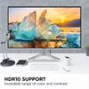 ViewSonic VX2776-4K-MHDU 27 Inch 4K IPS Monitor with Ultra HD resolution, 2 Way Powered 65W USB C, HDR10 Content Support, Thin Bezels, HDMI and DisplayPort