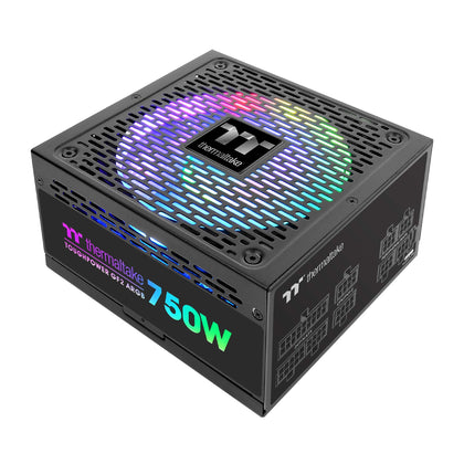 Thermaltake Toughpower GF2 ARGB 750W 80+ Gold 16.8 Million Colors 18 Addressable LEDs 5V Motherboard Sync/Analog Controlled SLI Full Modular Power Supply, PS-TPD-0750F3FAGU-2