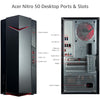 Acer Nitro 50 N50 Gaming Desktop Computer - 11th Gen Intel Core i5-11400F up to 4.40 GHz CPU, 8GB RAM, 4TB SSD + 4TB HDD, GeForce GTX 1650 4GB GDDR5 Graphics, Intel Wi-Fi 6, Windows 10 Home