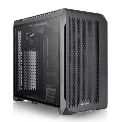 Thermaltake CTE C750 Air E-ATX Full Tower with Centralized Thermal Efficiency Design; 3x140mm CT140 Fans Pre-Installed; Tempered Glass Side Panel; Mesh Front Panel; CA-1X6-00F1WN-00