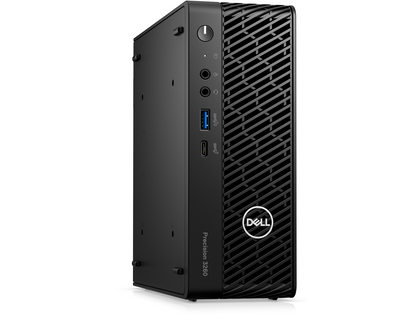 Dell Precision 3260 Compact Workstation - Intel Core i7 13700 13th Gen 2.10GHz - 32GB DDR5 - 512 GB SSD - NVIDIA T1000 4 GB GDDR6 - Windows 11 Pro  MJXFD