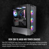 Thermaltake View Series View 200 TG ARGB Black SPCC Mid Tower Computer Cases