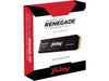 Kingston SFYRSK/1000G Fury Renegade 1TB PCIe Gen 4 NVMe M.2 Internal Gaming SSD with Heat Sink|PS5 Ready|Up to 7300MB/s