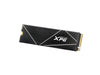 XPG GAMMIX S70 Blade: 4TB M.2 2280 NVMe 3D NAND PCIe Gen4x4 Gaming Internal Solid State Drive | PS5 Compatible | Up to 7400 MBps - Black SSD | 1PK