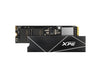 XPG GAMMIX S70 Blade: 4TB M.2 2280 NVMe 3D NAND PCIe Gen4x4 Gaming Internal Solid State Drive | PS5 Compatible | Up to 7400 MBps - Black SSD | 1PK