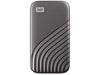 WD 1TB My Passport SSD External Portable Drive, Gray, Up to 1,050 MB/s - WDBAGF0010BGY-WESN