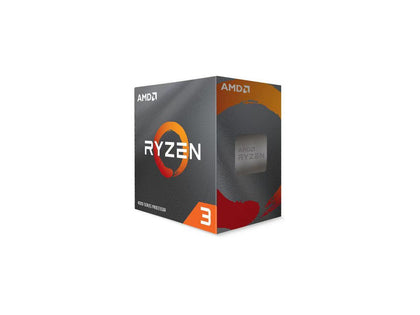 AMD Ryzen 3 4100 - Ryzen 3 4000 Series Renoir (Zen 2) Quad-Core 3.8 GHz Socket AM4 65W None Integrated Graphics Desktop Processor - 100-100000510BOX