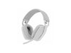 Logitech Zone Vibe 100 Lightweight Wireless Over Ear Headphones with Noise Canceling Microphone, Advanced Multipoint Bluetooth Headset, Works with Teams, Google Meet, Zoom, Mac/PC - Off White