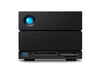 LaCie 2big Dock 28TB USB 3.2 Gen 2 External Hard Drive STLG28000400 Black