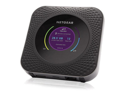 NETGEAR Nighthawk M1 Mobile Hotspot 4G LTE Router MR1100-100NAS - Up to 1Gbps Speed | Connect Up to 20 Devices | Create WLAN Anywhere | Unlocked to Use Any Sim Card-Contact Your Carrier for Data Plan