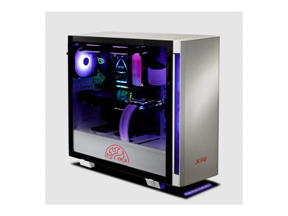 XPG INVADER ATX Mid Tower Chassis -White - INVADER-WHCWW