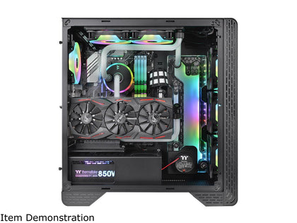 Thermaltake TT Premium S300 TG Black CA-1P5-00M1WN-00 Black SPCC / Tempered Glass ATX Mid Tower Computer Case