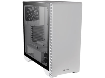 Thermaltake TT Premium S300 TG Snow CA-1P5-00M6WN-00 White SPCC / Tempered Glass ATX Mid Tower Computer Case