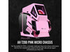 Thermaltake AH Series AH T200 Pink CA-1R4-00SAWN-00 Pink SGCC, PMMA, Tempered Glass Micro Case Computer Case