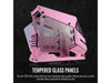 Thermaltake AH Series AH T200 Pink CA-1R4-00SAWN-00 Pink SGCC, PMMA, Tempered Glass Micro Case Computer Case