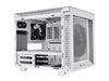 Thermaltake Divider 200 TG Snow Edition Triangular Tempered Glass Side Panel Micro-ATX Computer Case with Pre-stalled 200mm Front Fan + 120mm Rear Fan CA-1V1-00S6WN-00