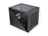 Thermaltake Divider 200 TG Air CA-1V1-00S1WN-01 Black SPCC Micro ATX Tower Computer Case