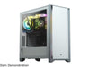 Corsair 4000D CC-9011199-WW White Steel / Plastic / Tempered Glass ATX Mid Tower Computer Case