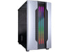 COUGAR Gemini M-Silver Silver Steel / Tempered Glass Mini Tower Computer Case w/ Integrated Trelux RGB Lighting