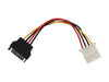 StarTech.com LP4SATAFM6IN 6in SATA to LP4 Power Cable Adapter - F/M Female to Male