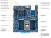 GIGABYTE MZ32-AR0 Server Motherboard Socket SP3