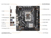 ASRock H610M-HVS LGA 1700 Intel H610 SATA 6Gb/s DDR4 Micro ATX Motherboard