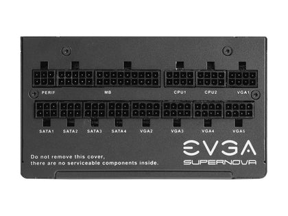 EVGA SuperNOVA 1000 G6 220-G6-1000-X1 1000 W ATX12V / EPS12V 80 PLUS GOLD Certified Full Modular Active PFC Power Supply