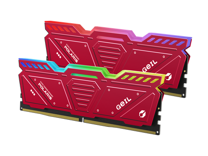 GeIL Polaris RGB SYNC 32GB (2 x 16GB) DDR5 5600 (PC5 44800) Desktop Memory Model GOSR532GB5600C38ADC