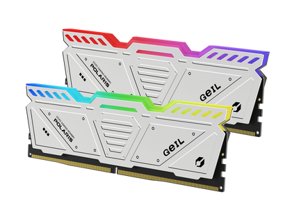 GeIL Polaris RGB SYNC 32GB (2 x 16GB) DDR5 5600 (PC5 44800) Desktop Memory Model GOSW532GB5600C38ADC