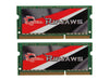 G.Skill F3-1600C9D-8GRSL Ripjaws 8GB (2x4GB) DDR3-1600  Laptop Memory RAM