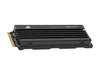 Corsair MP600 PRO LPX M.2 2280 500GB PCI-Express 4.0 x4, NVMe 1.4 3D Internal Solid State Drive (SSD) CSSD-F0500GBMP600PLP, Optimized for PS5