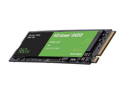 Western Digital WD Green SN350 NVMe M.2 2280 960GB PCI-Express 3.0 x4 Internal Solid State Drive (SSD) WDS960G2G0C