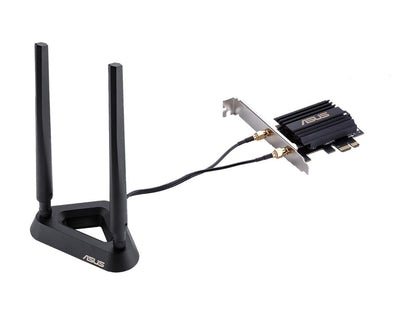 ASUS AX3000 (PCE-AX58BT) Next-Gen WiFi 6 Dual Band PCIe Wireless Adapter with Bluetooth 5.0 - OFDMA, 2x2 MU-MIMO and WPA3 Security