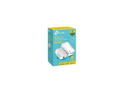 TP-Link AV600 Powerline WiFi Extender - Powerline Adapter with WiFi, WiFi Booster, Plug & Play, Power Saving, Ethernet over Power, Expand both Wired and WiFi Connections (TL-WPA4220 KIT)