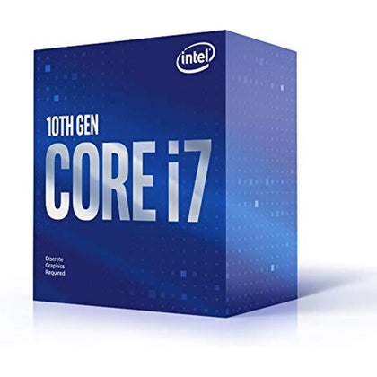 Intel® Core™ i7-10700F Desktop Processor 8 Cores up to 4.8 GHz Without Processor Graphics LGA1200 (Intel® 400 Series chipset) 65W