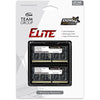 TEAMGROUP Elite DDR4 16GB Kit (2 x 8GB) 2666MHz PC4-21300 CL19 Unbuffered Non-ECC 1.2V SODIMM 260-Pin Laptop Notebook PC Computer Memory Module Ram Upgrade - TED416G2666C19DC-S01