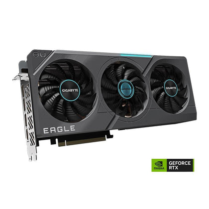 GIGABYTE GeForce RTX 4070 Ti EAGLE OC 12G Graphics Card, 3x WINDFORCE Fans, 12GB 192-bit GDDR6X, GV-N407TEAGLE OC-12GD Video Card