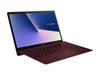 ASUS ZenBook S UX391UA-XB71-R Ultra-thin and light 13.3-inch Full HD Laptop, Intel Core i7-8550U, 8GB RAM, 256GB M.2 SSD, Windows 10 Pro, FP Sensor, Thunderbolt, Burgundy Red (Renewed)