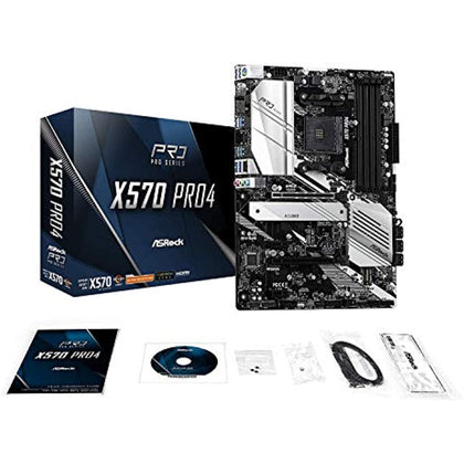 ASRock X570 Pro 4 AM4/4DDR4/HDMI/DP/ATX Motherboard