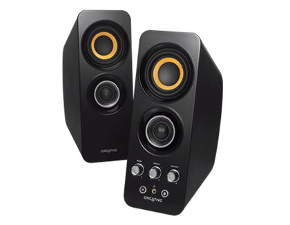 Creative GigaWorks T40 Series II 2.0 Multimedia Speaker System with BasXPort Technology, Black