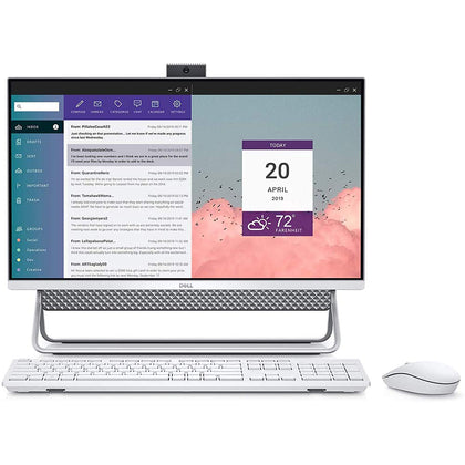 DELL Inspiron All in One 5490 23.8 Inch FHD Touchscreen, 10th Gen Intel Core i5-10210U Processor, 256 PCle SSD HD, 8GB DDR4 RAM, Win 10 Home, 15-15.99 inches, Model:i5490-5043SLV-PUS (Renewed)