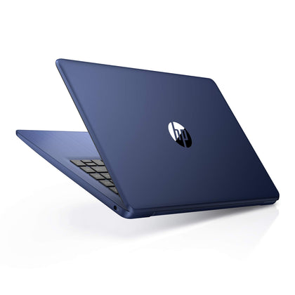 HP Stream 14-inch Laptop, AMD Dual-Core A4-9120E Processor, 4 GB SDRAM, 64 GB eMMC, Windows 10 Home in S Mode (14-ds0050nr, Royal Blue) (Renewed)